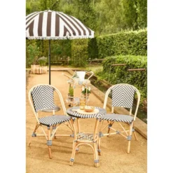 In The Mood Collection Osborn Parasol - H238 x Ø220 cm - Zwart