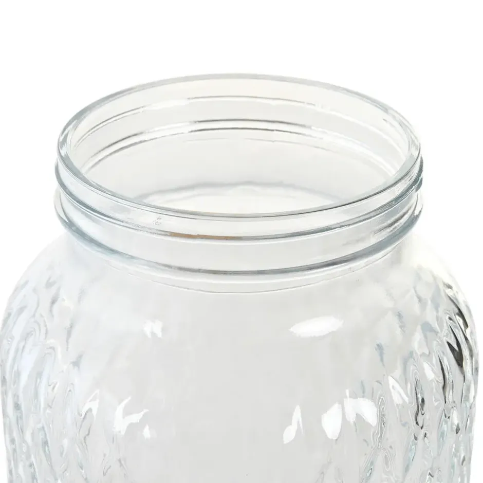 Items Drank dispenser Tap - 5.8 Liter - glas/hout - verhoger