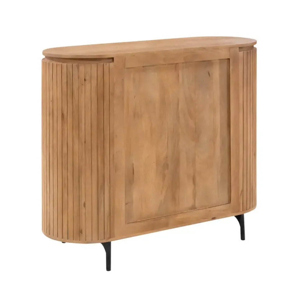 Kabinetkast Naturel Hout - 115x45x100cm - Solana