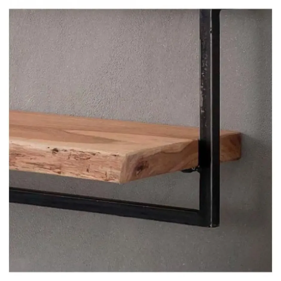 Kalfort Wandrek industrieel Stockton 4 - 25x65x65 cm