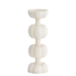Kandelaar Astoria - Wit - Ø13x36,5cm