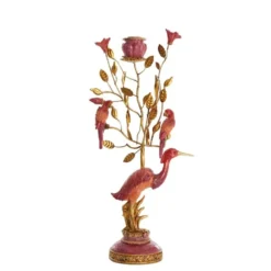 Kandelaar Heron - Bordeaux - 22x11x44cm