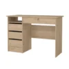 Kantoorbureau Naturel - 109x51x76cm - Function Plus