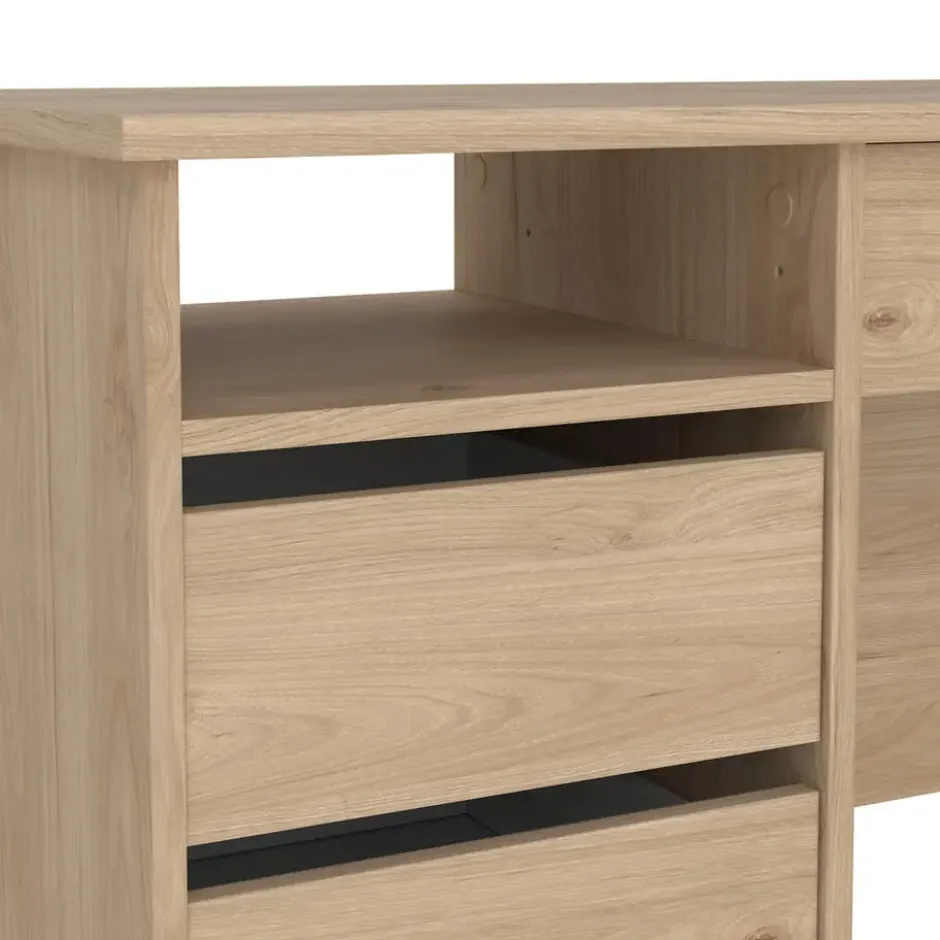 Kantoorbureau Naturel - 109x51x76cm - Function Plus