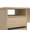 Kantoorbureau Naturel - 110x49x76cm - Function Plus