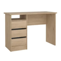 Kantoorbureau Naturel - 110x49x76cm - Function Plus