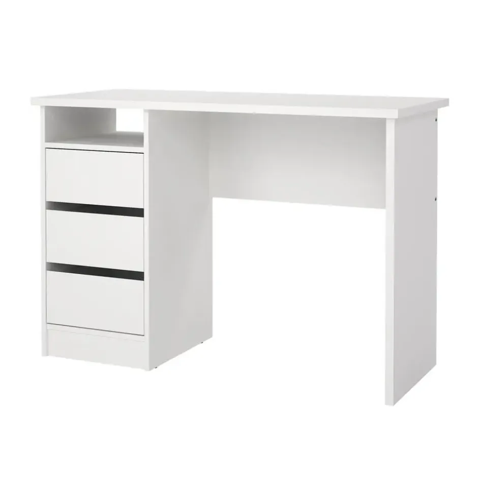 Kantoorbureau Wit - 110x49x76cm - Function Plus