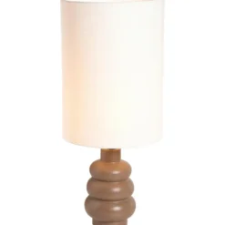 Kap Cilinder Rye - off-white - Ø25x35 cm