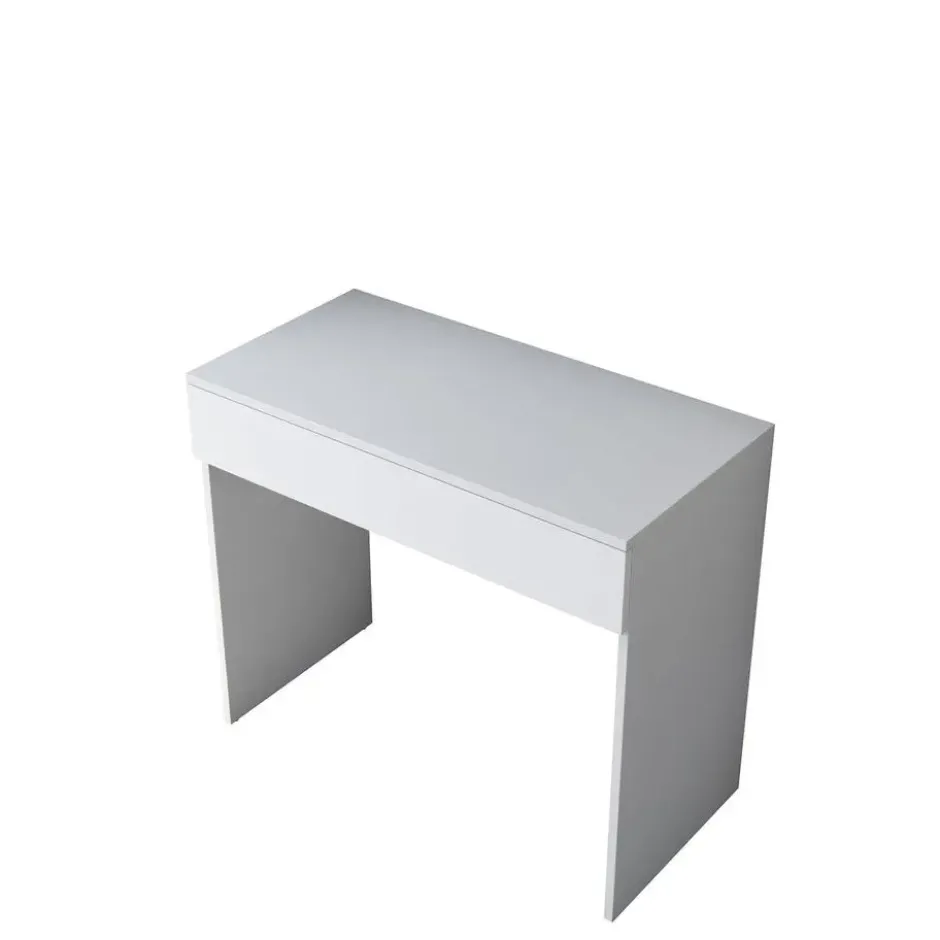 Kaptafel Wit Hout - 90x45x76,8cm - Bengisu