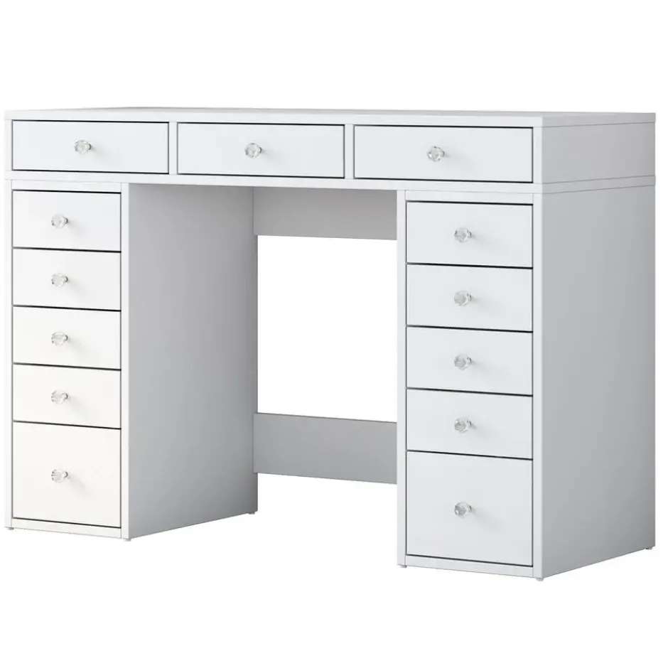 Kaptafel Wit Hout - 120x44,5x81,6cm - Beyas