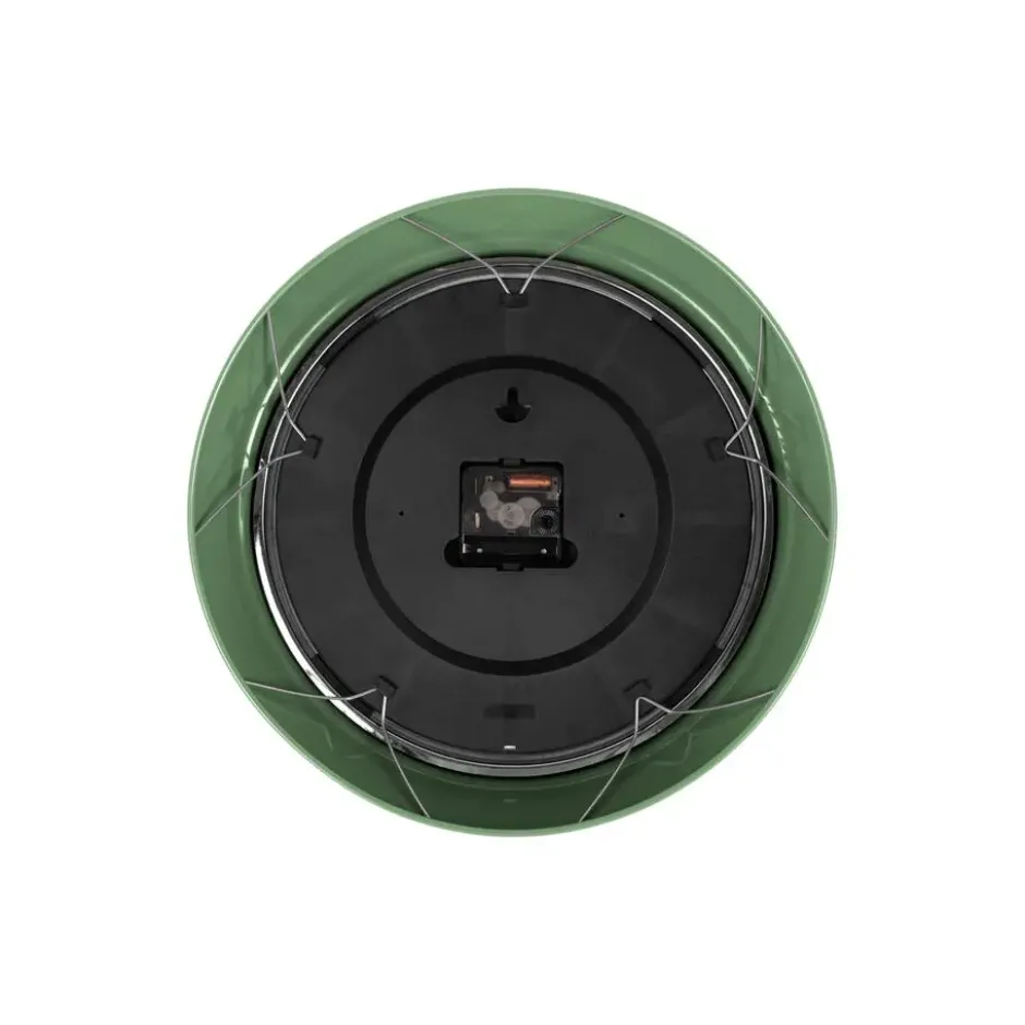 Karlsson - Wandklok Modern Retro - Jungle groen- Ø34cm