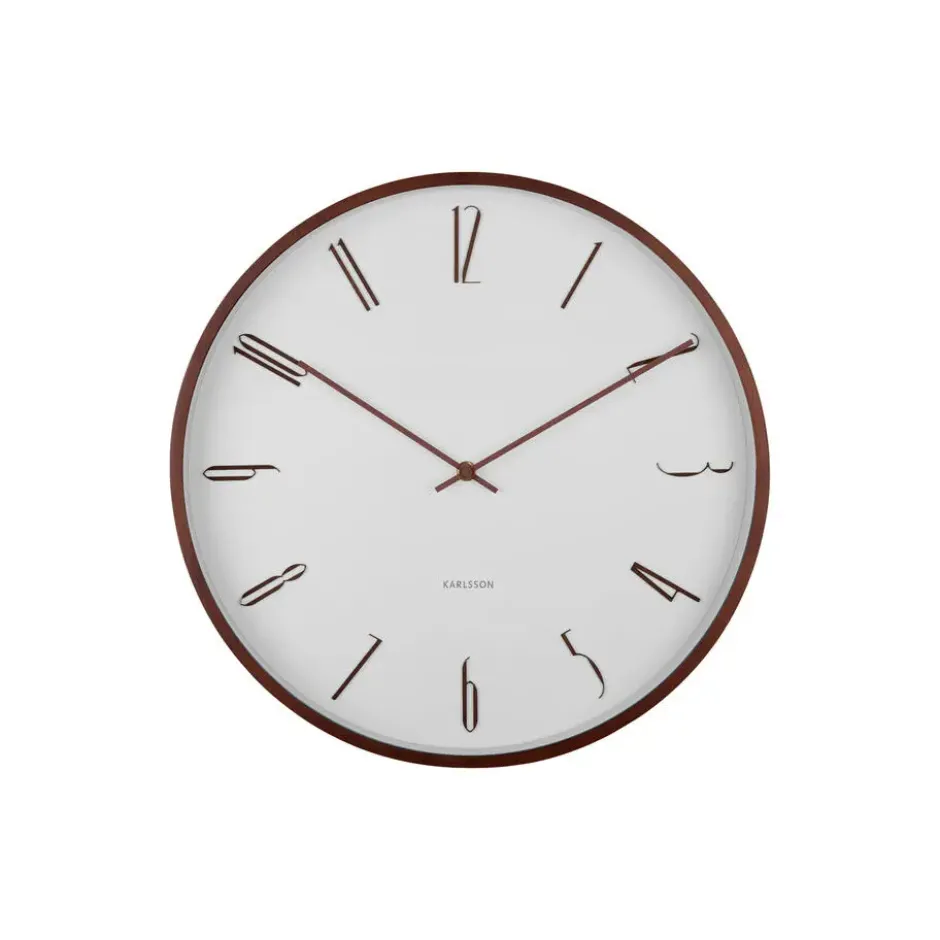 Karlsson - Wandklok Scandia - Wit- Ø40cm