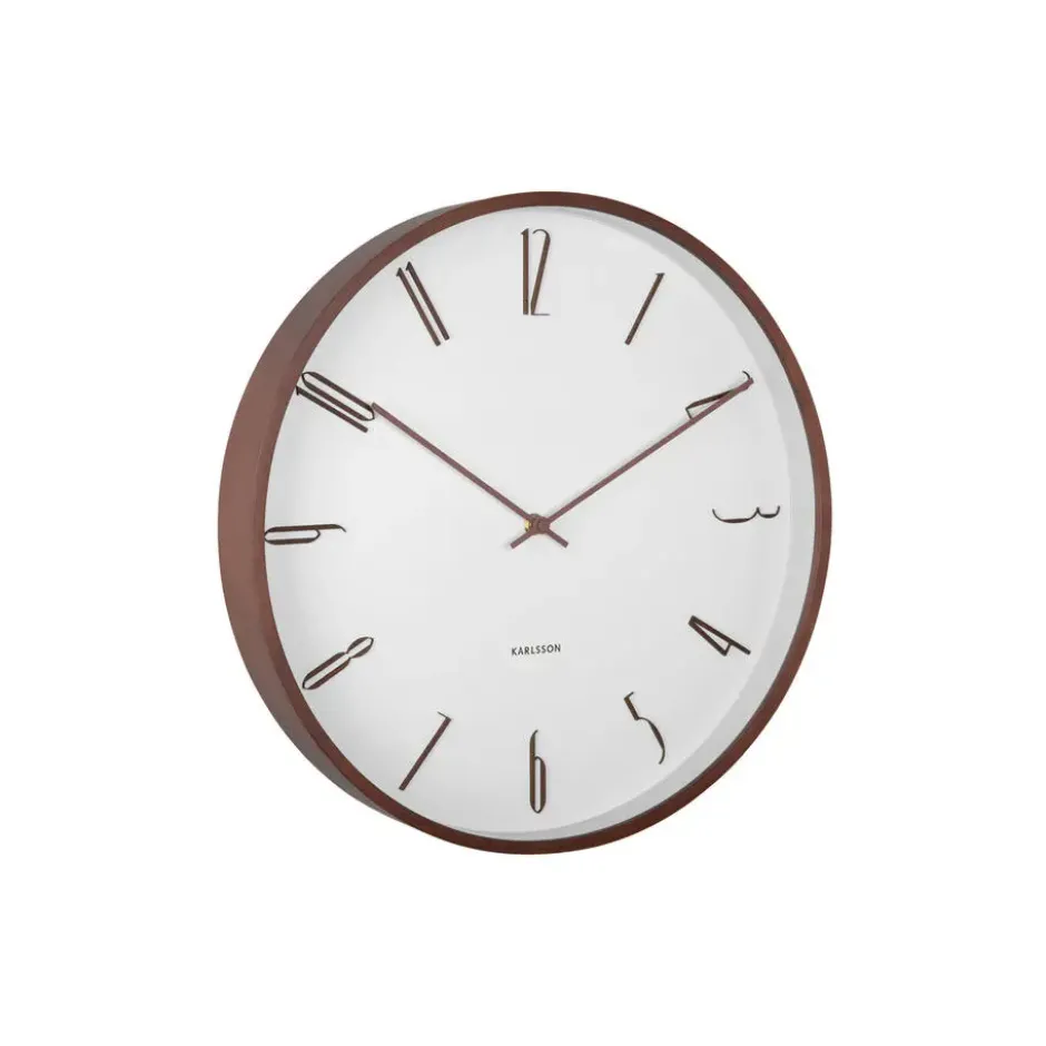 Karlsson - Wandklok Scandia - Wit- Ø40cm
