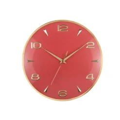 Karlsson - Wandklok Sienna Glow - Rode oker- Ø40,6cm