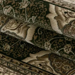 Kashmir Oosters Klassiek Laagpolig Vloerkleed Groen - 200x290 CM