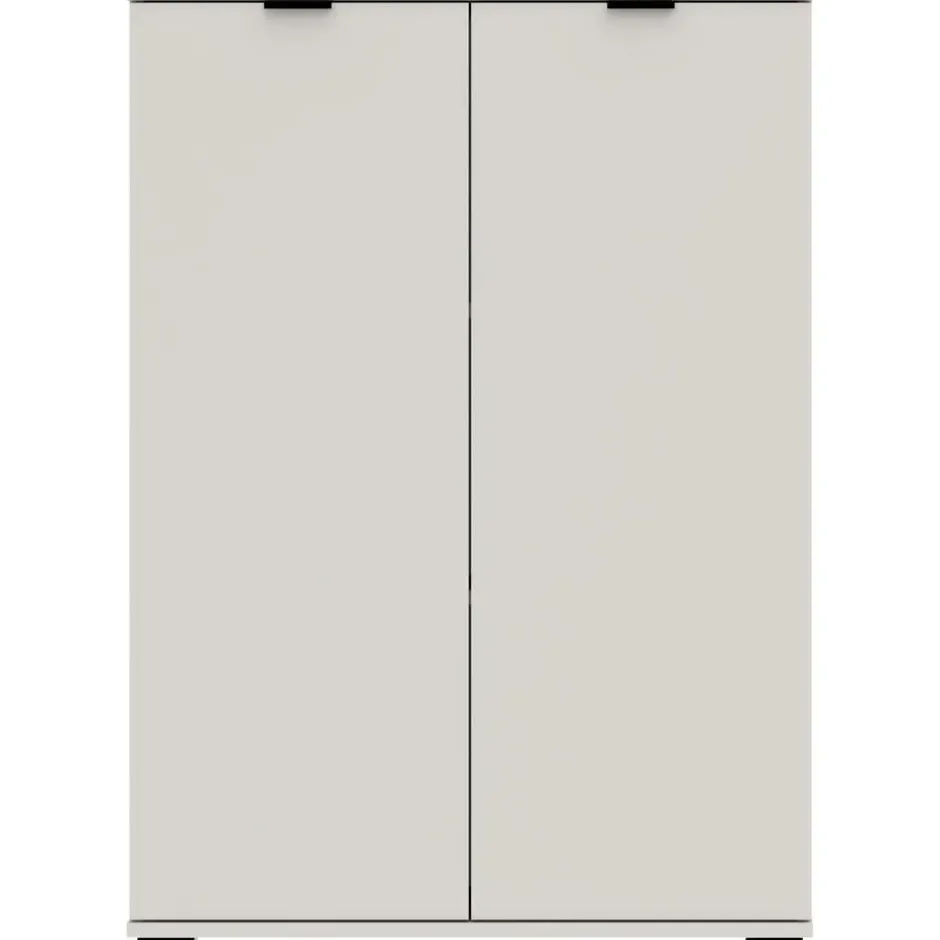 Kast Alaska 2-deurs - greige - 101x71x35 cm