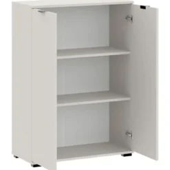 Kast Alaska 2-deurs - greige - 101x71x35 cm