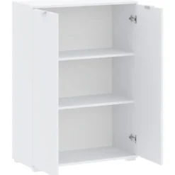 Kast Alaska 2-deurs - wit - 101x71x35 cm