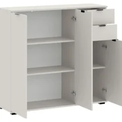 Kast Alaska - greige - 101x107x35 cm