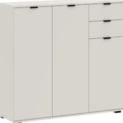 Kast Alaska - greige - 101x107x35 cm