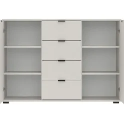 Kast Alaska - greige - 85x120x35 cm
