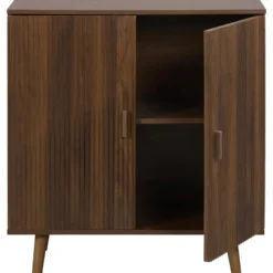 Kast Imre - walnootkleur - 88x88x40 cm