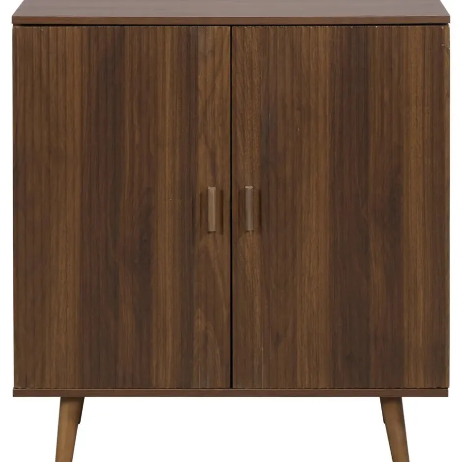Kast Imre - walnootkleur - 88x88x40 cm