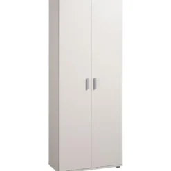 Kast Inca 2-deurs - greige - 184x70x34,5 cm