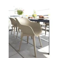 Keter Akola Tuinstoelen - 2 stuks -56.5x55x80cm - Salie Groen