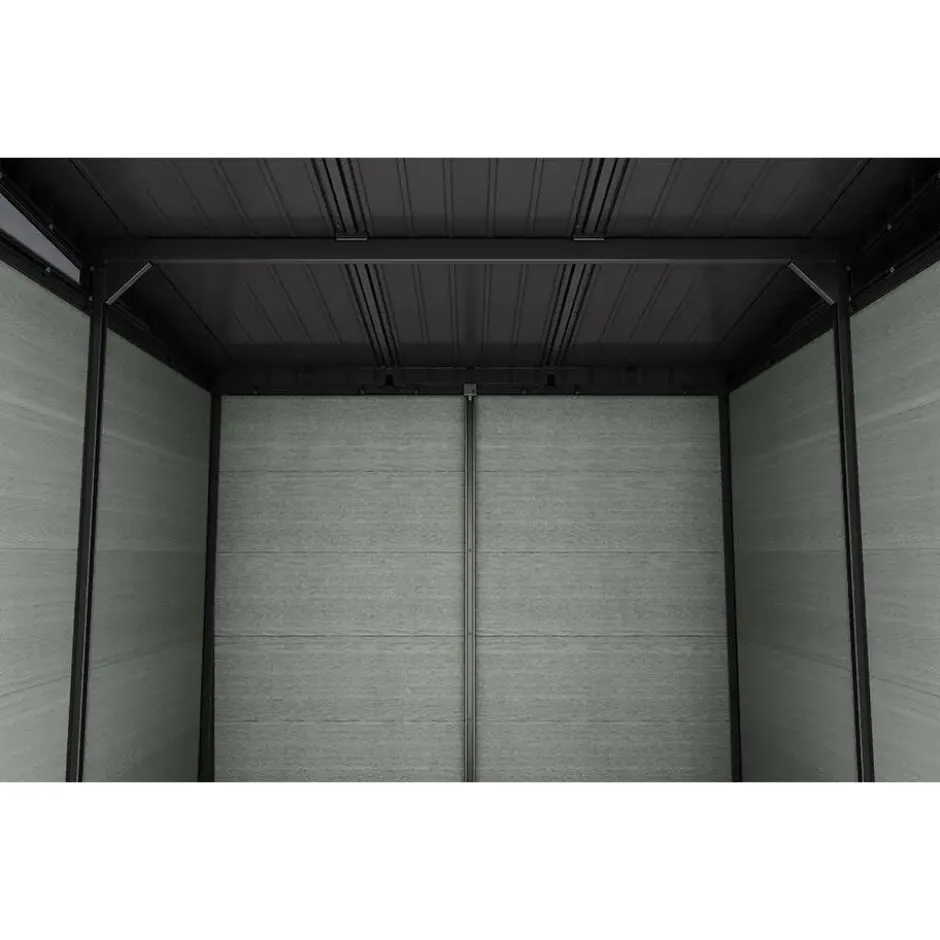 Keter Cortina 97 Tuinhuis - 277x218x226cm - Groen