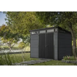 Keter Cortina 97 Tuinhuis - 277x218x226cm - Grijs