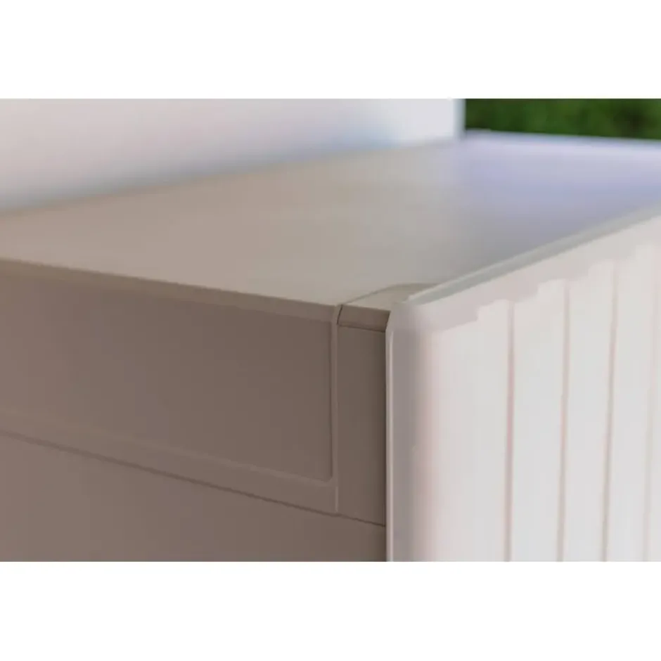 Keter Groove Opbergkast laag - 1 plank
