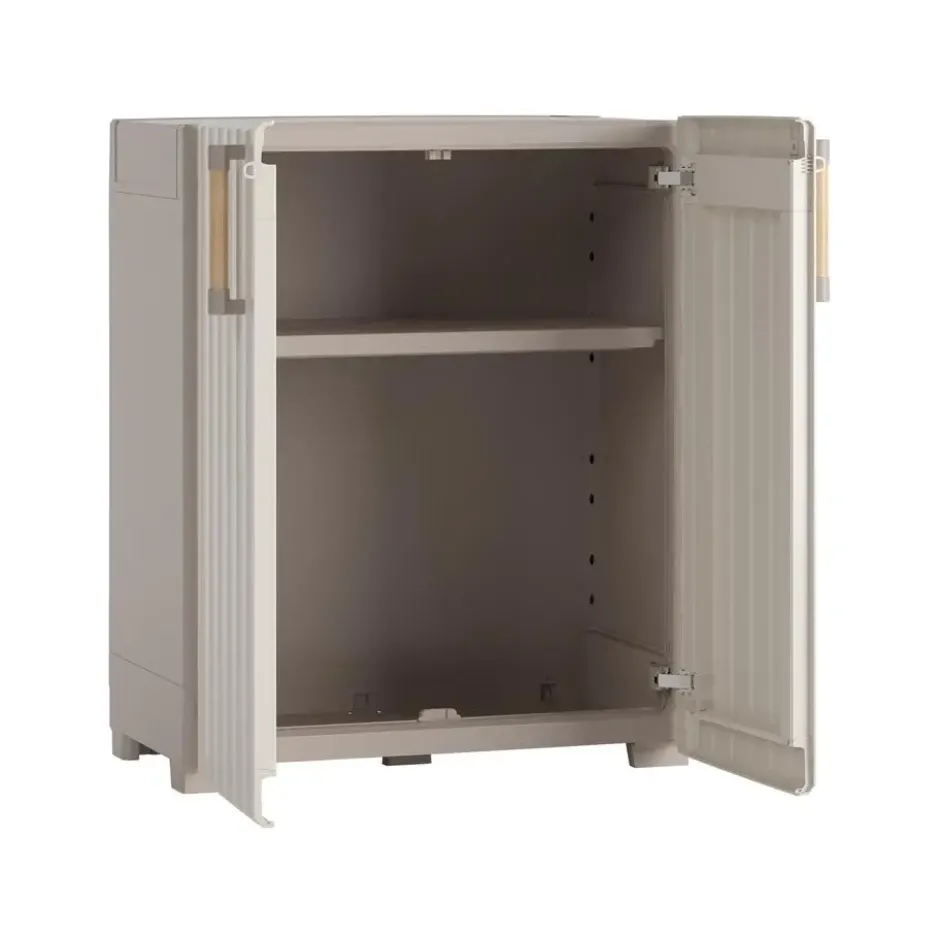 Keter Groove Opbergkast laag - 1 plank
