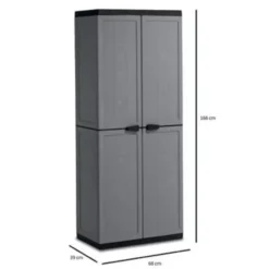 Keter Jolly Opbergkast hoog - 3 planken