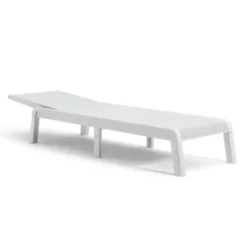 Keter Mallorca Ligbed - inclusief kussen - 187.5x58x29cm - Wit