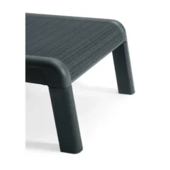 Keter Mallorca Ligbed - inclusief kussen - 187.5x58x29cm - Antraciet