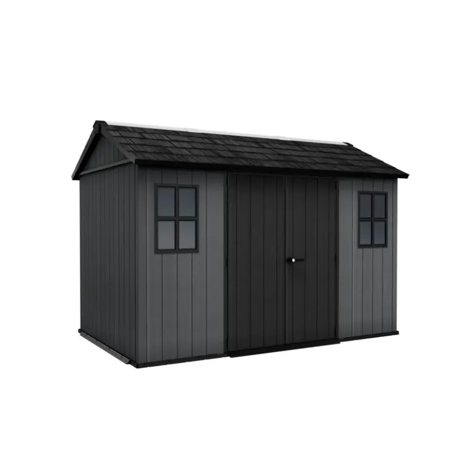 Keter Newton 1175 Tuinhuis - 230x350x246cm - Grijs