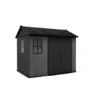 Keter Newton 975 Tuinhuis - 230x287x246cm - Grijs