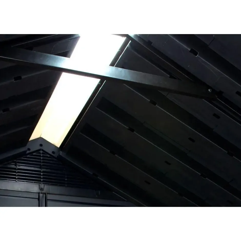 Keter Newton 7511 Tuinhuis - 350x230x246cm - Grijs