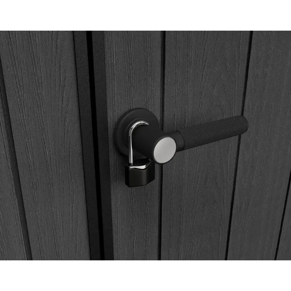Keter Newton 7511 Tuinhuis - 350x230x246cm - Grijs