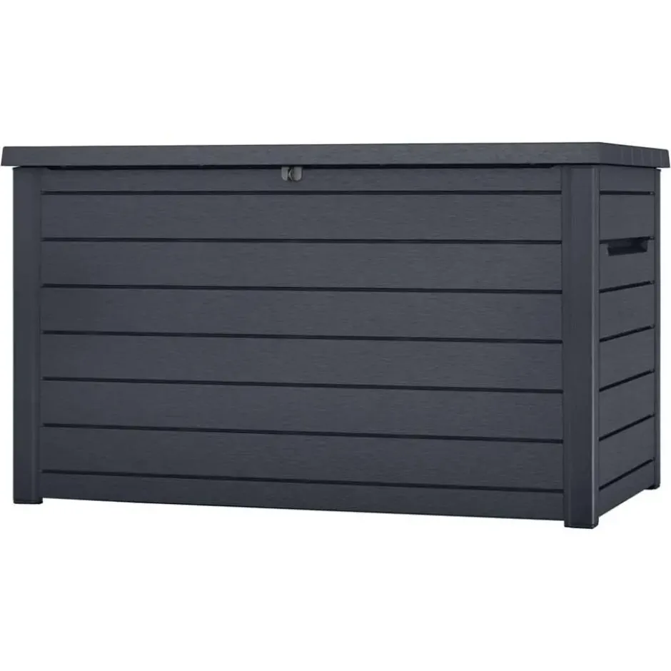 Keter opbergbox Ontario 870L - grijs - 147x83x86 cm
