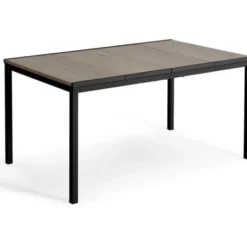 Keter Porto Diningset - Signature Porto Tafel en 4 Noa Tuinstoelen - Ashwood/Vin