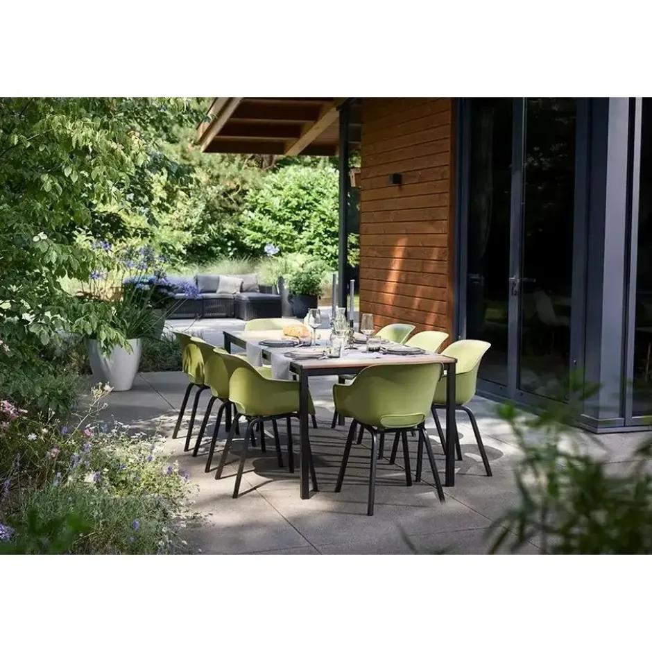 Keter Porto Nova Tafel - 194x94x75cm - Ashwood