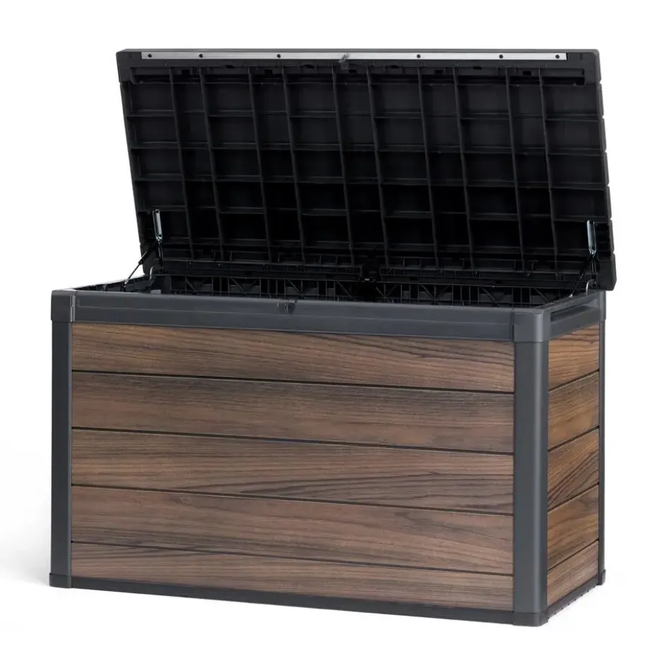 Keter Signature Opbergbox 757L - 151.7x72.5x90cm - Rosewood