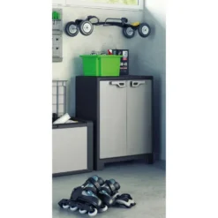 Keter Titan Opbergkast laag - tuinkast - 2 planken
