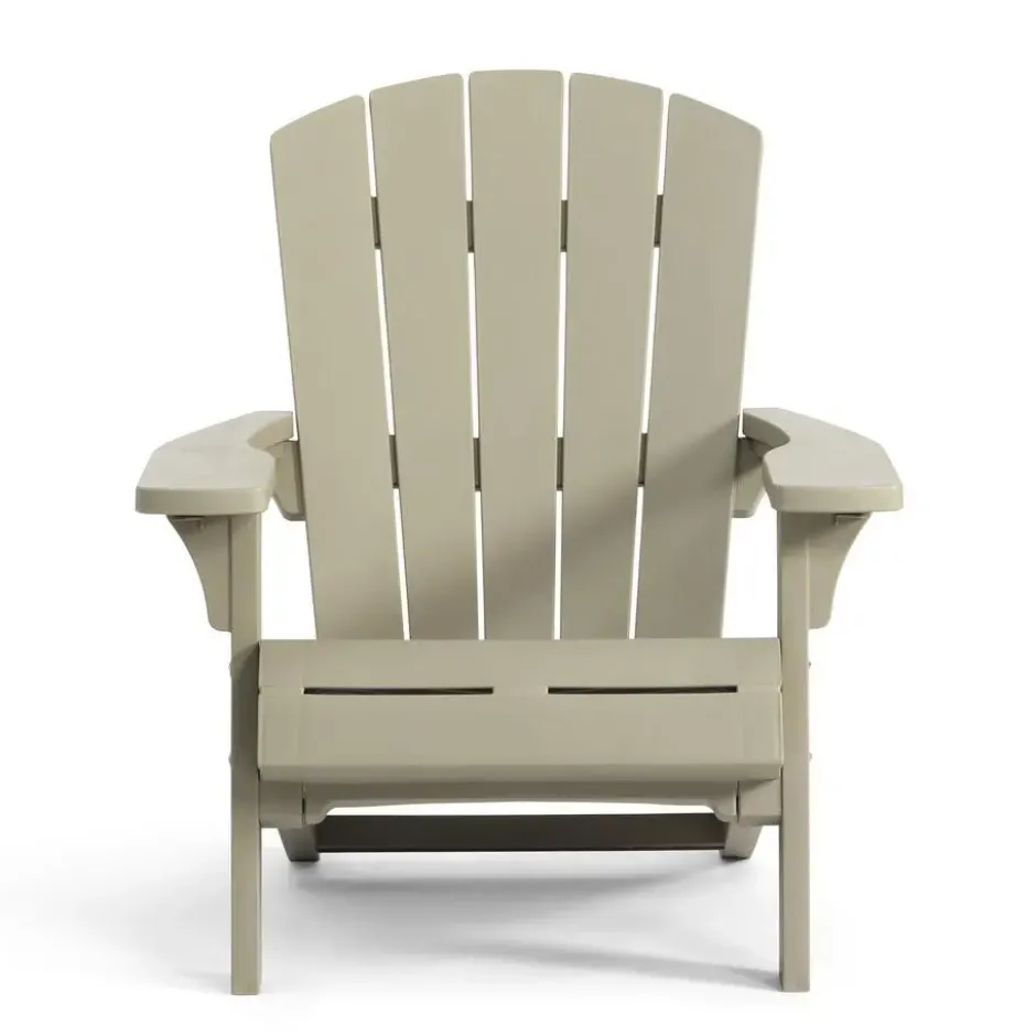 Keter Troy Adirondack Tuinstoel - 81x93x96.5cm – Salie Groen