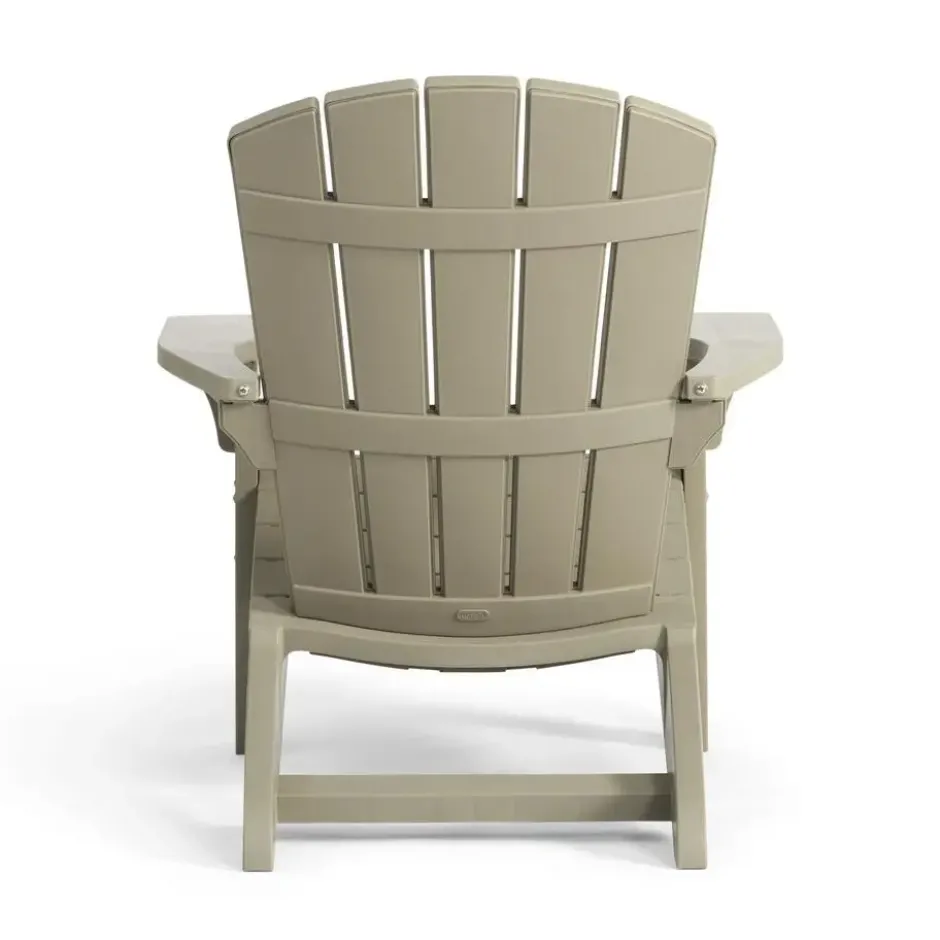 Keter Troy Adirondack Tuinstoel - 81x93x96.5cm – Salie Groen