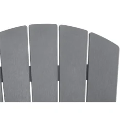 Keter Troy Adirondack Tuinstoel - 81x93x96,5cm - Grijs