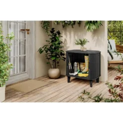 Keter Velo Opbergkast 113L - 62,3x47x62,4 cm - Grafiet