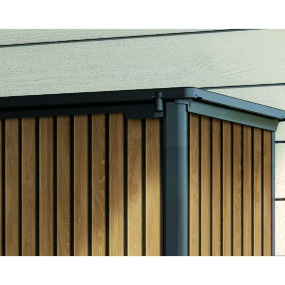 Keter Venetian Opbergkast - 140x73.6x170.4cm - Bruin